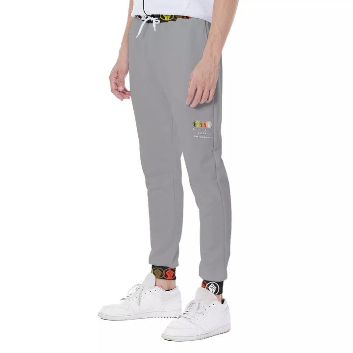 Unity Wear Horizonal Print Grey Sports Pants