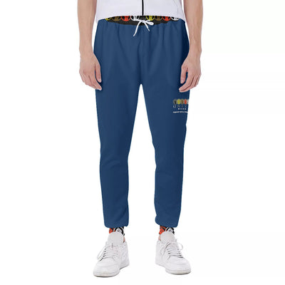 Unity Wear Horizonal Print Blue Sports Pants