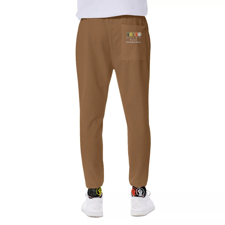 Unity Wear Horizonal Print Brown Sports Pants