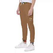 Unity Wear Horizonal Print Brown Sports Pants