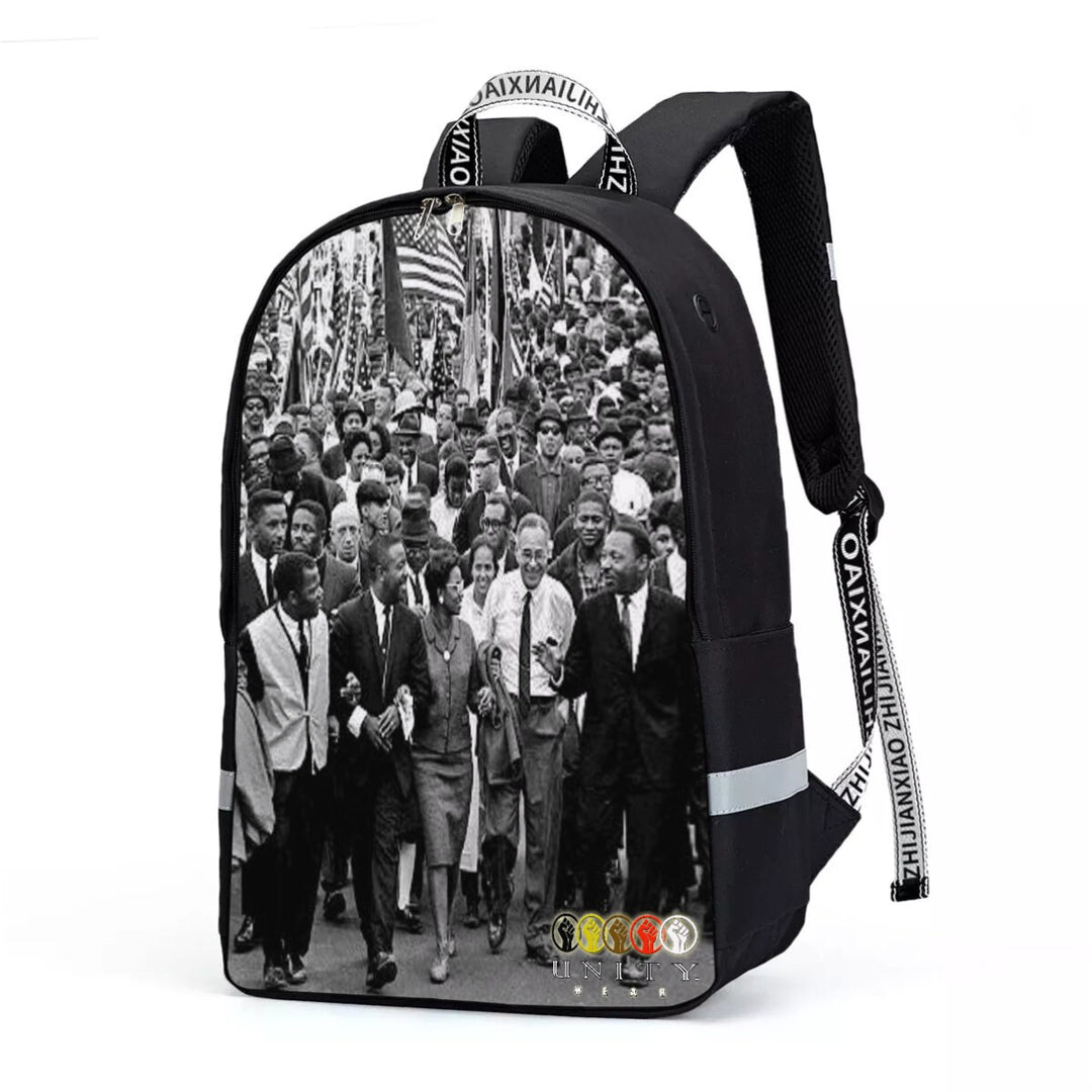 Unity Wear MLK  March Backpack With Reflective Bar