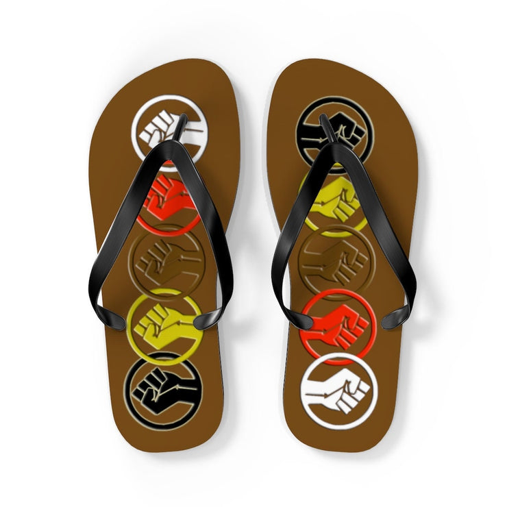 Unity Wear Women's Brown Flip Flops
