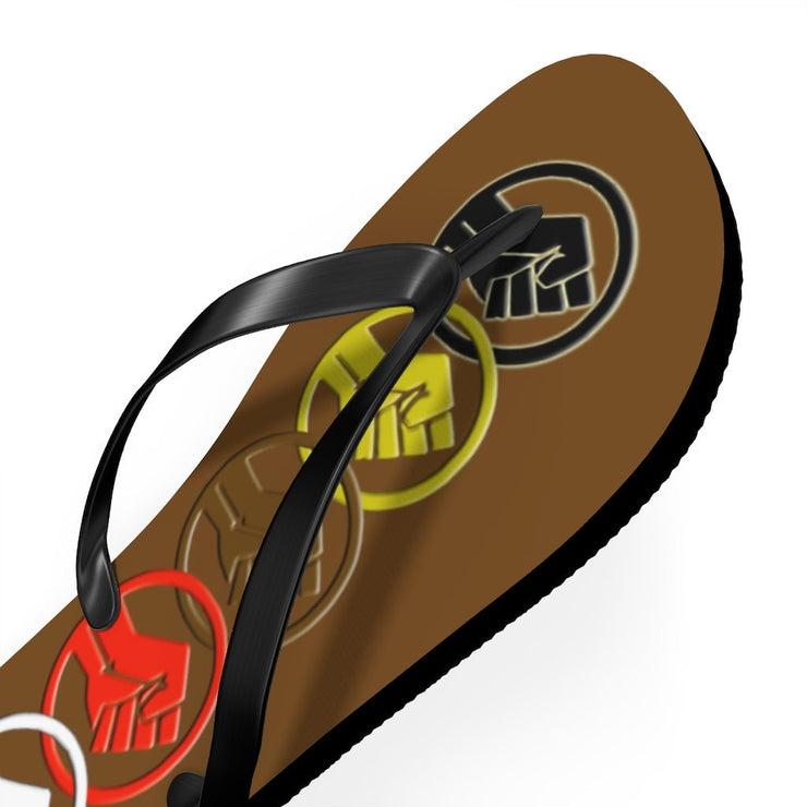 Unity Wear Women's Brown Flip Flops