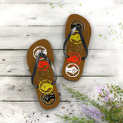 Unity Wear Women's Brown Flip Flops
