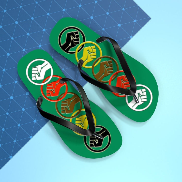 Unity Wear' Men's Green Flip Flop