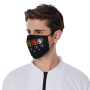 Unity Wear Black Face Mask with Adjustable Ear loops