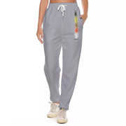 Unity Wear Vertical Print Grey Women's Casual Pants
