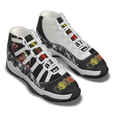 Unity Wear Champ Men's White High Top Basketball Shoes