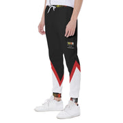 Unity Wear Black, Red and White Men's Sweatpants