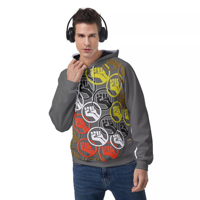 Unity Wear Charcoal Grey Raglan Pullover Hoodie