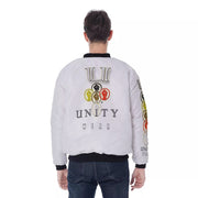 Unity Wear Cross White Men's Bomber Jacket