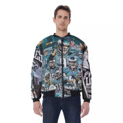 Philadelphia Eagles All-Over Print Men's Bomber Jacket