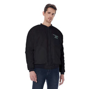 Men's Philadelphia Eagles All Black Old School Eagles Bomber Jacket