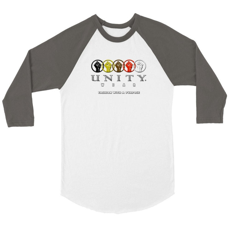 Unity Wear Unisex 3/4 Sleeve Raglan T-Shirt