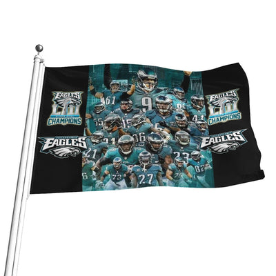 Superbowl 52 Championship All-Print Flag