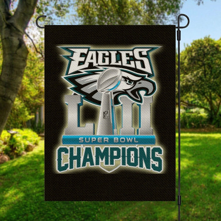 Superbowl 52 Print Garden Flag