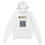 Unity Wear's Classic Unisex QR Code Pullover Hoodie
