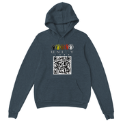 Unity Wear's Classic Unisex QR Code Pullover Hoodie