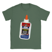 Jesus Is The Glue Classic Unisex Crewneck T-shirt